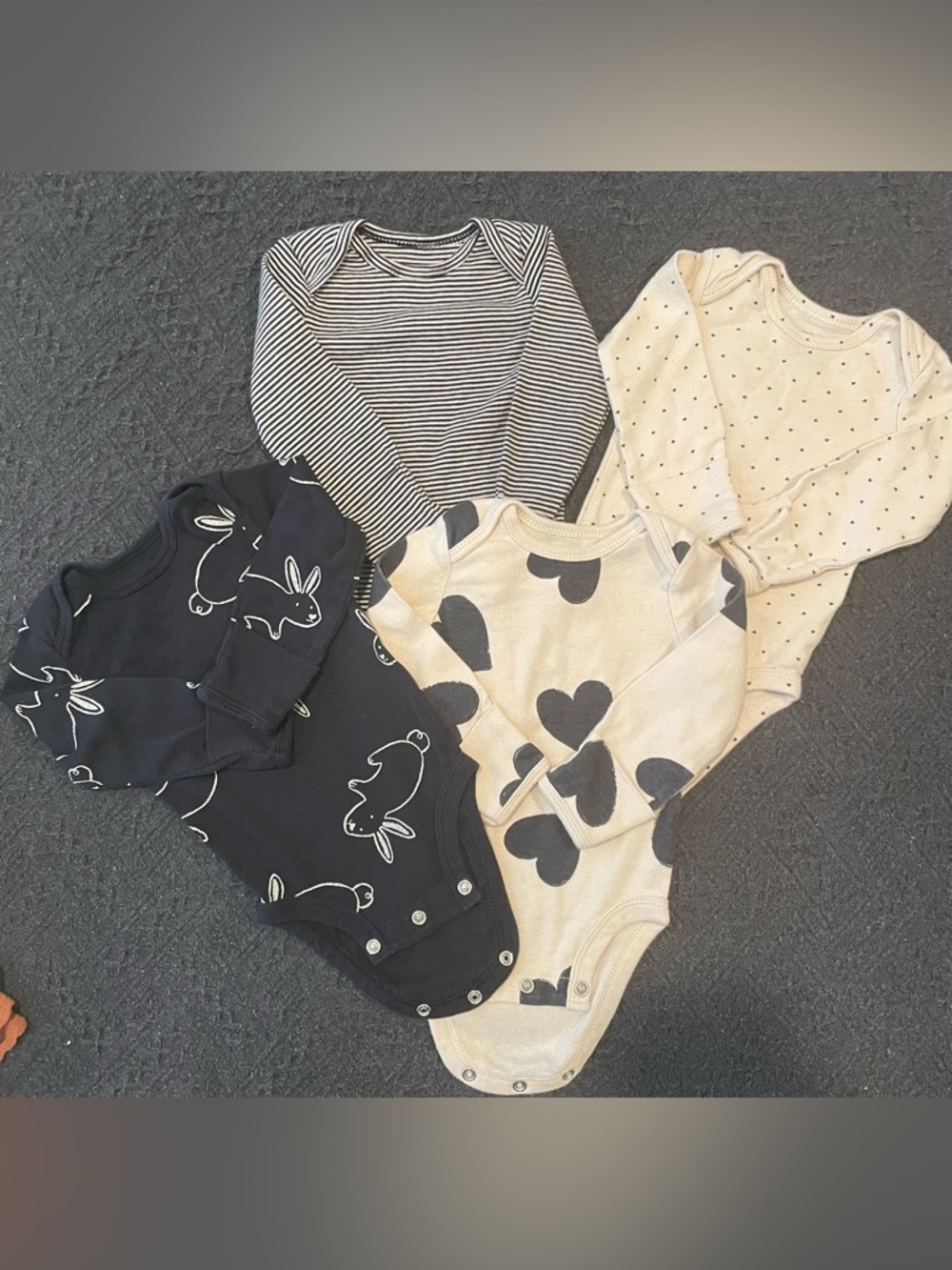 Carter’s Long Sleeve Onesies